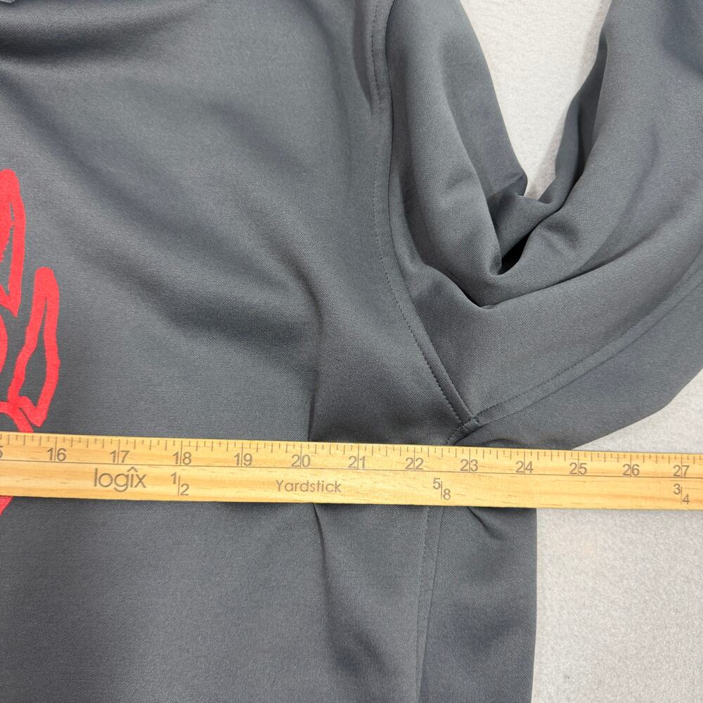 Alaskan Hardgear Full Zip Hoodie Men's Extra Large Gray Red Sweatshirt Outdoors - Picture 6 of 8